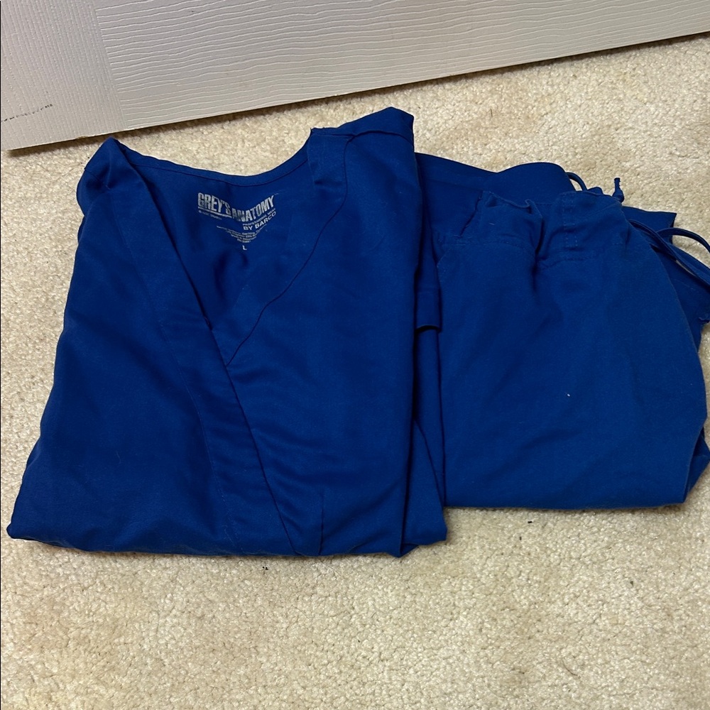 Grey's Anatomy Royal Blue Medical Scrubs